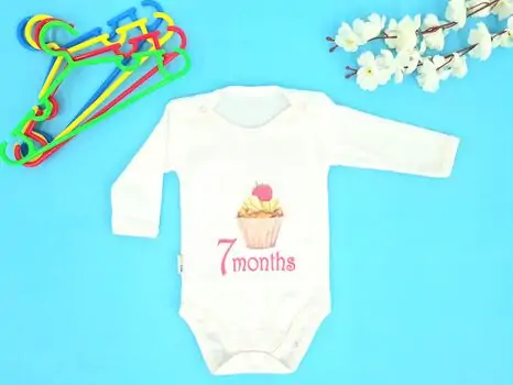 My 7th Month ATES BABY ბავშვის ბოდე 1038 muffin 7th