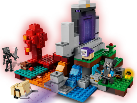 Lego Minecraft 21172  The Ruined Portal, 4 image