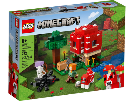 Lego Minecraft  21179 The Mushroom House, 2 image