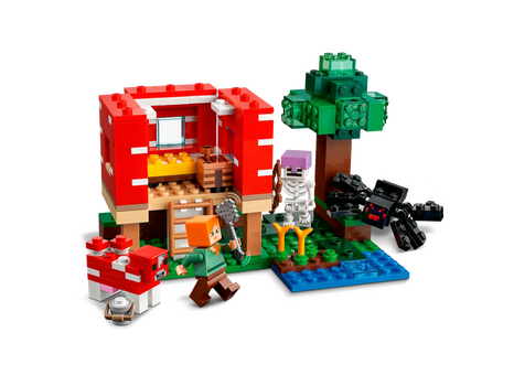 Lego Minecraft  21179 The Mushroom House, 4 image