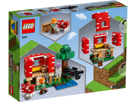 Lego Minecraft  21179 The Mushroom House, 7 image