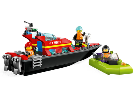 Lego City 60373 Fire Rescue Boat, 4 image