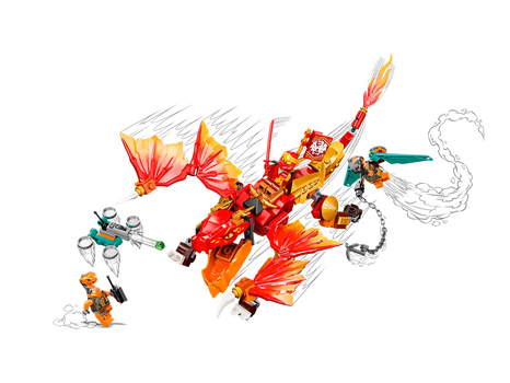 Lego Ninjago 71762 Kai’s Fire Dragon EVO, 3 image