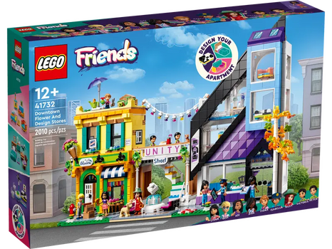 LEGO Friends 41732 Downtown Flower and Design Stores, 2 image
