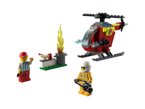 LEGO City 60318 Fire Helicopter, 3 image