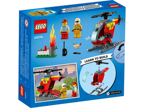 LEGO City 60318 Fire Helicopter, 7 image