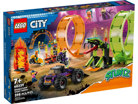 LEGO City 60339 Double Loop Stunt Arena, 2 image