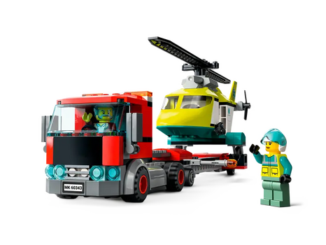 LEGO City 60343 Rescue Helicopter Transport, 5 image