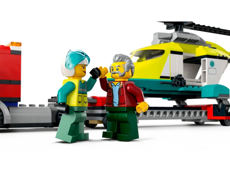LEGO City 60343 Rescue Helicopter Transport, 6 image