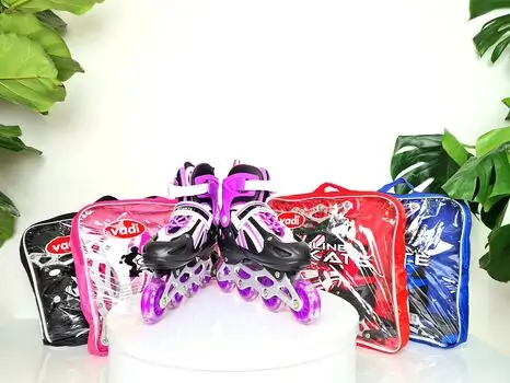 Vadi Inline Skate Purple HP8136-2/S როლიკები, 2 image