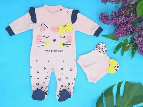 Little Kitten Romper საბავშვო რომპერი