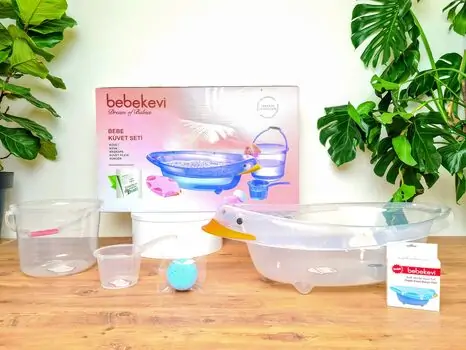 Bebekevi Dream Of Babies Bathtub set 933 სააბაზანოს კომპლექტი