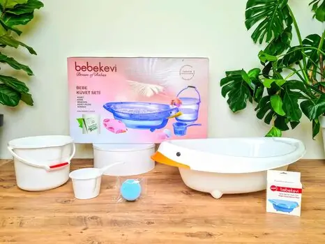 Bebekevi Dream Of Babies Bathtub set 934 სააბაზანოს კომპლექტი, 2 image