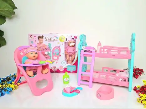 Moni Toys doll 8295 სათამაშო თოჯინა აქსესუარებით