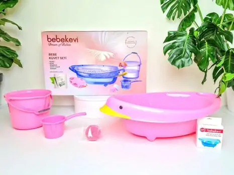 Bebekevi Dream Of Babies Bathtub set 934 სააბაზანოს კომპლექტი, 3 image
