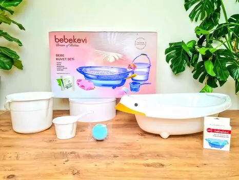 Bebekevi Dream Of Babies Bathtub set 934 სააბაზანოს კომპლექტი