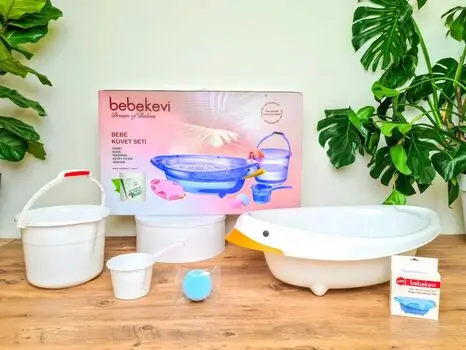 Bebekevi Dream Of Babies Bathtub set 934 სააბაზანოს კომპლექტი, 3 image