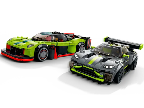 LEGO Speed Champions 76910 Aston Martin Valkyrie AMR Pro and Aston Martin Vantage GT3, 3 image