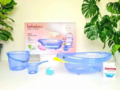 Bebekevi Dream Of Babies Bathtub set 933 სააბაზანოს კომპლექტი