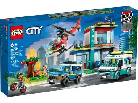 Lego City 60371 Emergency Vehicles HQ, 2 image
