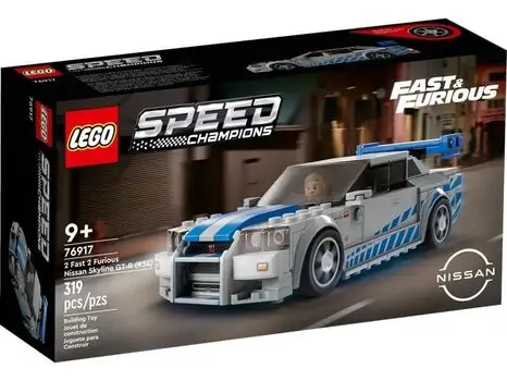 Lego Speed Champions 76917 2 Fast 2 Furious Nissan Skyline GT-R (R34), 2 image