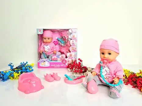 Moni Toys Doll 8630 სათამაშო თოჯინა აქსესუარებით