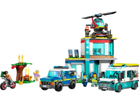 Lego City 60371 Emergency Vehicles HQ, 4 image