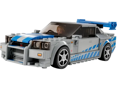 Lego Speed Champions 76917 2 Fast 2 Furious Nissan Skyline GT-R (R34), 3 image