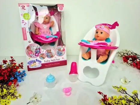 Moni Toys  Doll 8383 სათამაშო თოჯინა აქსესუარებით