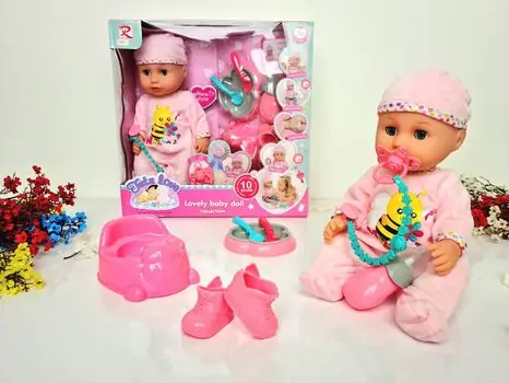 Moni Toys Doll 8631 სათამაშო თოჯინა აქსესუარებით