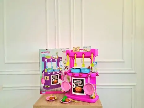 Kitchen Set Purple 03 335 Pilsan-ის საბავშვო სათამაშო სამზარეულო, 3 image