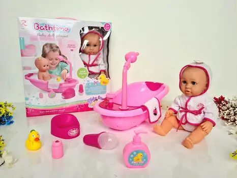 Moni Toys doll 8108 სათამაშო თოჯინა აქსესუარებით