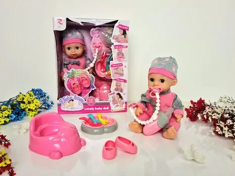 Moni Toys Doll 8652 სათამაშო თოჯინა აქსესუარებით