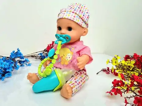 Moni Toys Doll 8653 სათამაშო თოჯინა აქსესუარებით, 3 image