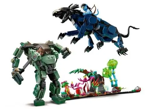 Lego Avatar 75571 Neytiri & Thanator vs AMP Suit Quaritch, 6 image