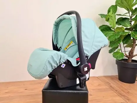 KikkaBoo Alba Mint 3in1 საბავშვო ეტლის კომპლექტი, 4 image