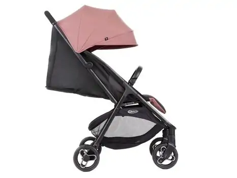 Graco Stroller Myavo Dusty Rose საბავშვო სასეირნო ეტლი, 2 image