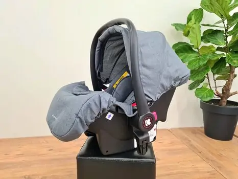 KikkaBoo Alba Grey 3in1 საბავშვო ეტლის კომპლექტი, 4 image