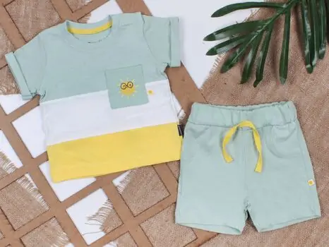 Bobix Little Sunshine 2in1set Turquoise საბავშვო ორეული, 3 image