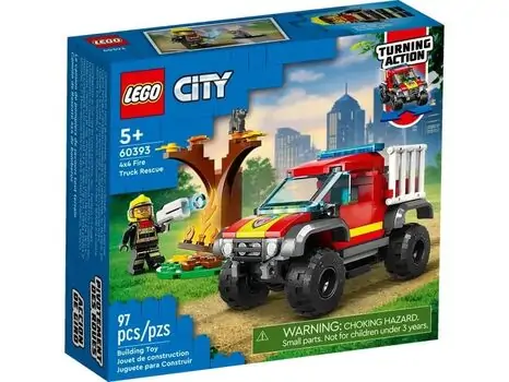 Lego City 60393 4x4 Fire Truck Rescue, 2 image