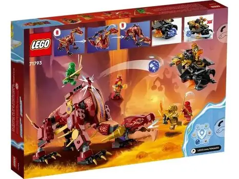 Lego Ninjago 71793 Heatwave Transforming Lava Dragon, 10 image