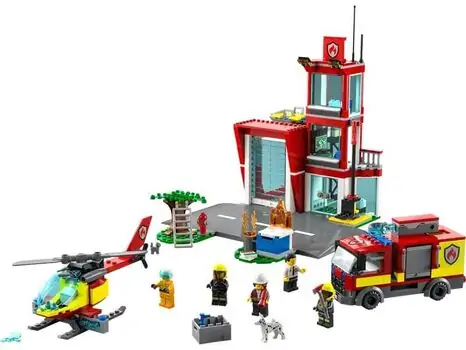 Lego City 60320 Fire Station, 3 image