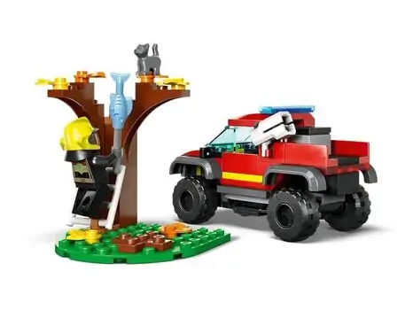 Lego City 60393 4x4 Fire Truck Rescue, 4 image