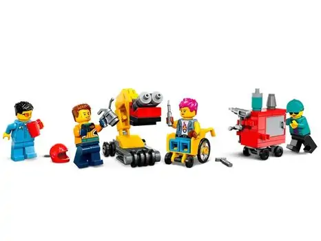 Lego City 60389 Custom Car Garage, 4 image