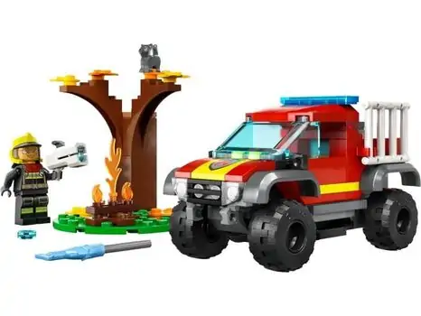 Lego City 60393 4x4 Fire Truck Rescue, 3 image