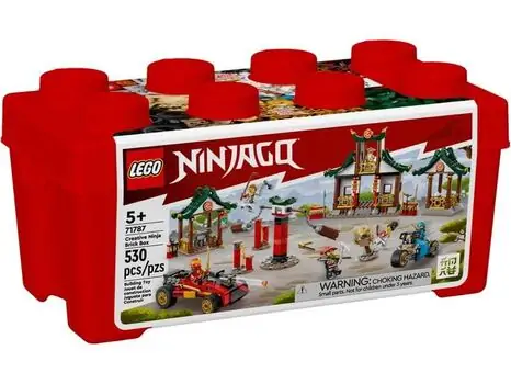 Lego Ninjago 71787 Creative Ninja Brick Box, 2 image