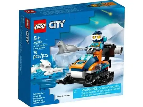 Lego City 60376 Arctic Explorer Snowmobile, 2 image