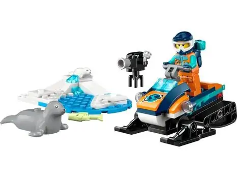 Lego City 60376 Arctic Explorer Snowmobile, 3 image
