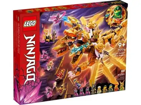 Lego Ninjago 71774 Lloyd’s Golden Ultra Dragon, 2 image
