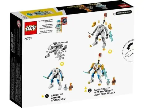 Lego Ninjago 71761 Zane’s Power Up Mech EVO, 6 image